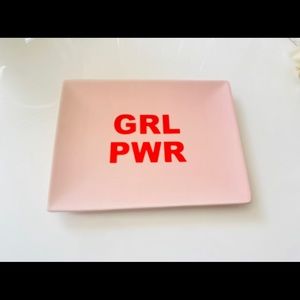 Girl Power Slogan Tray